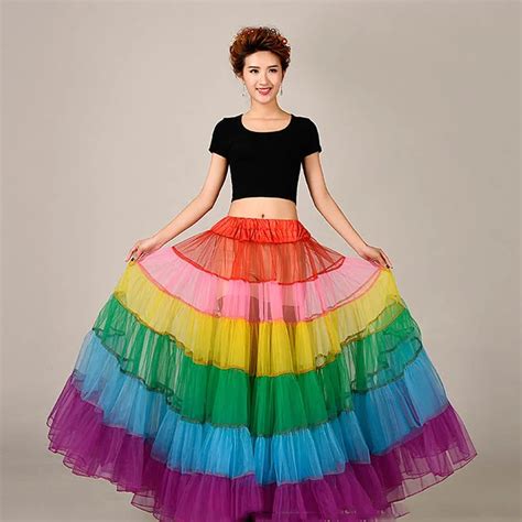 rainbow underskirt|rainbow petticoat.